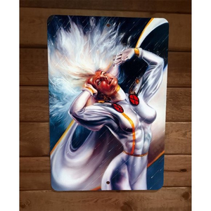 Marvel Storm Artwork Comics 8x12‎ Metal Wall Sign Poster